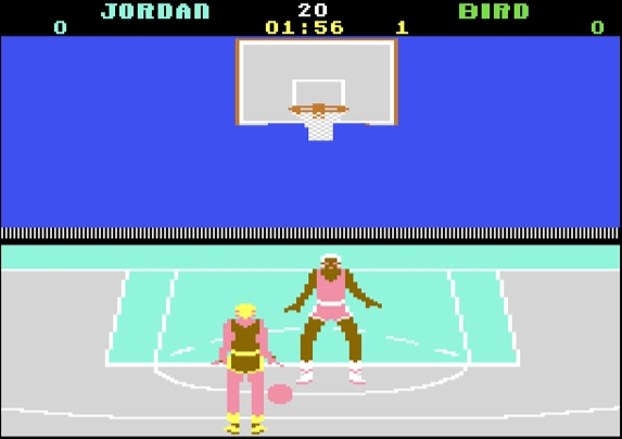 Jordan vs Bird - One on One